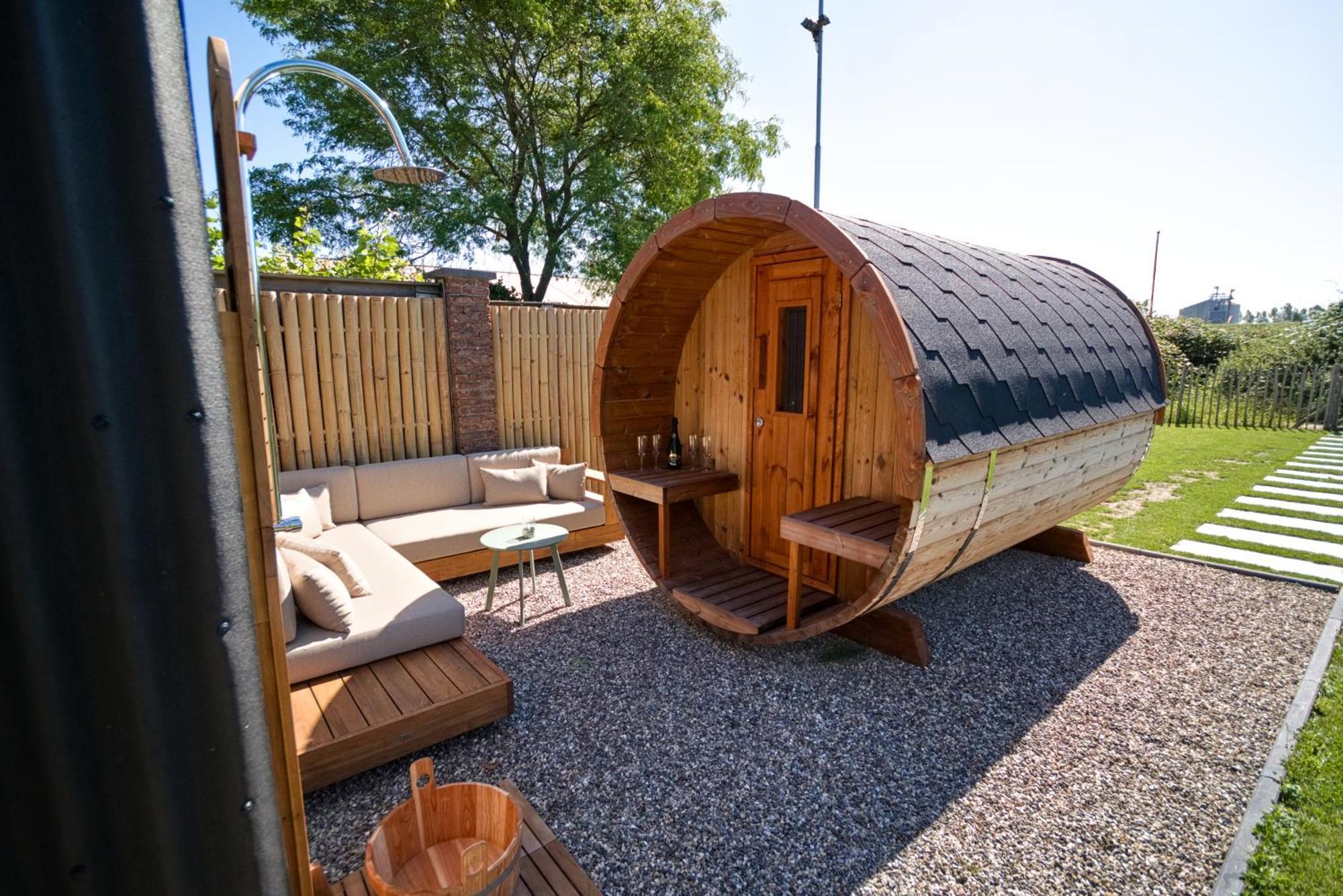 Вилла Het Pareltje Van Walsoorden Met Sauna -Extra Bijboeken- Экстерьер фото